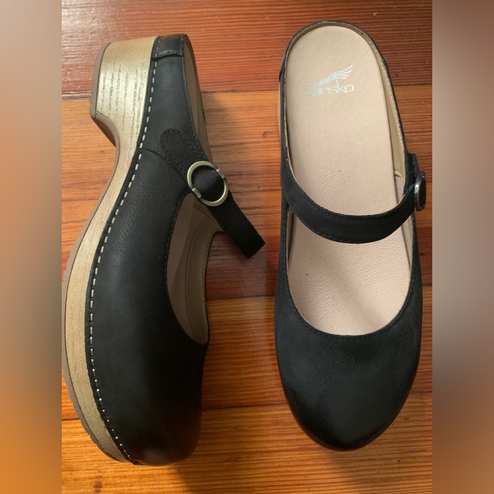 Dansko Bria slip-on mule clogs